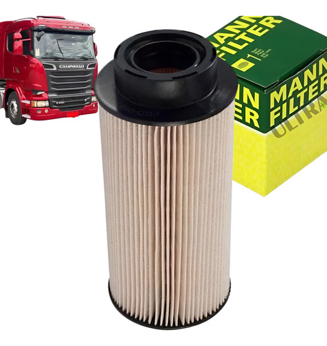 Filtro Diesel Combustível Sc S5 2011 A 2018 Pu941x