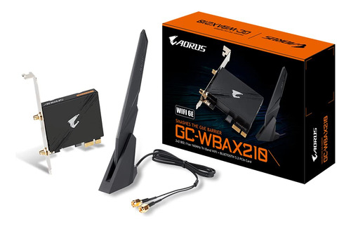 Gigabyte Wifi 6e Gc-wbax210 Wifi Tribanda/ Bluetooth 5.2