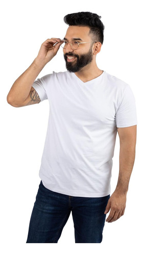 Perrys Basics, Premium, Algodón, Camisetas Lisas Para Hombre
