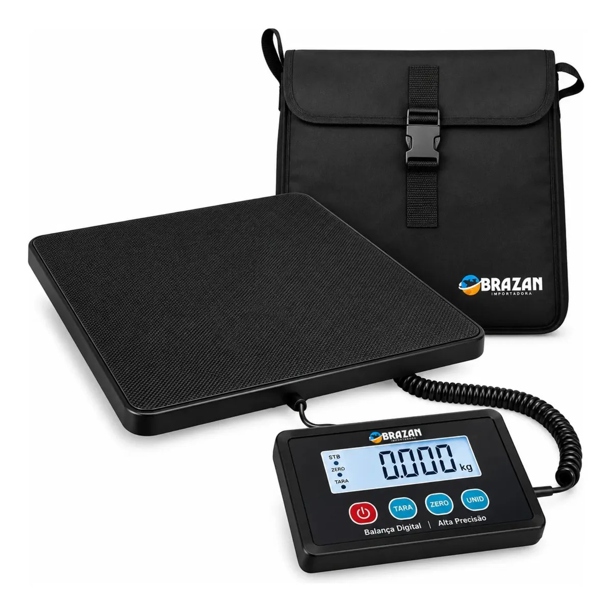 Balança Para Ar Condicionado E Refrigeração Gás (até 100kg) Preto