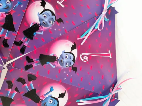 Banderines Personalizados Vampirina