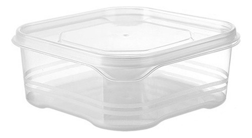 Organizador De Refrigeración N, Apilable, Plástico Transpare