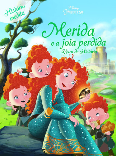 Disney Livro De História - Merida e a Jóia Perdida, de  On Line a. Editora IBC - Instituto Brasileiro de Cultura Ltda, capa mole em português, 2018