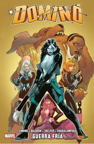 100% Marvel Hc - Domino 3: Guerra Fria - David Balde, De David Baldeon. Editorial Panini En Español