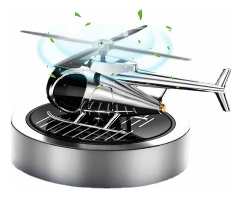 Car Scent Air Freshener - Solar Power Helicopter Rotating