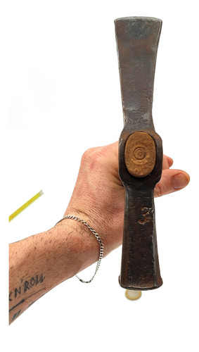 Martillo Piqueta Antigua Acero Mango Madera - Herramienta (Usado)