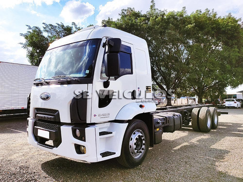 Imagem 3 de 10 de Ford Cargo 2429 2017 6x2 Aut. Leito Chassi, Sb Veiculos