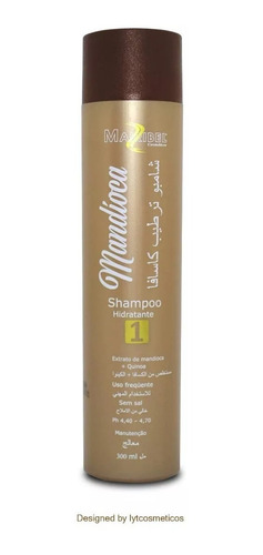 Kit Shampoo + Condicionador Mandioca 300ml Mairibel