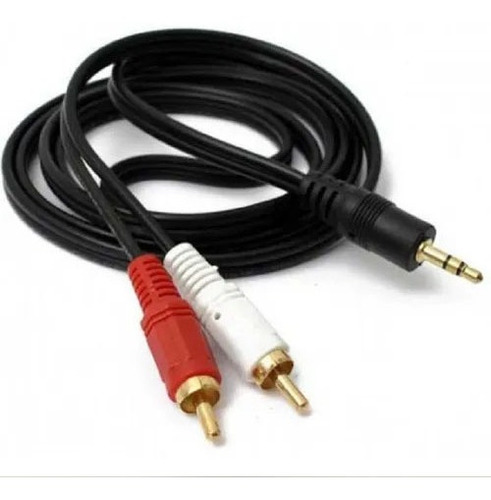 Cable Auxiliar Stereo A Rca Macho Macho - Jack 3.5 Audio