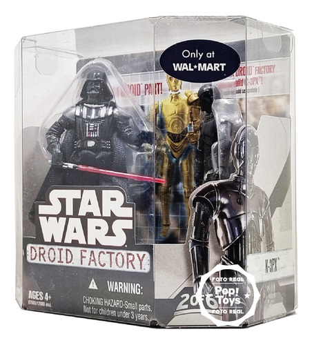 Hasbro - Star Wars - Droid Factory - Darth Vader & K-3px