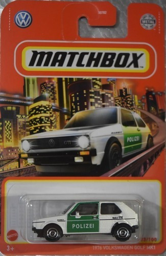 1976 Volkswagen Golf Mk1 Blanco Matchbox