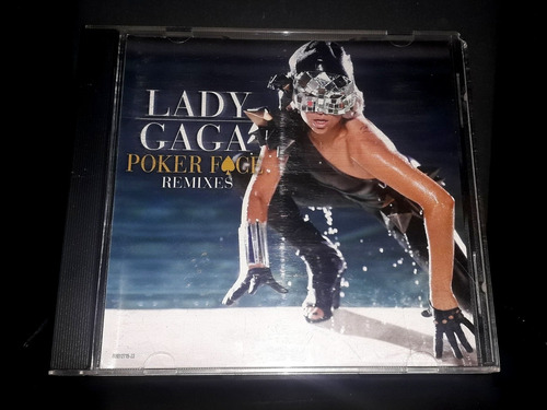 Lady Gaga Poker Face Remixes Limitado Cd Original Pop Cambio