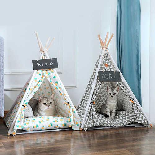 Cama Tipi Para Mascotas Pequeñas