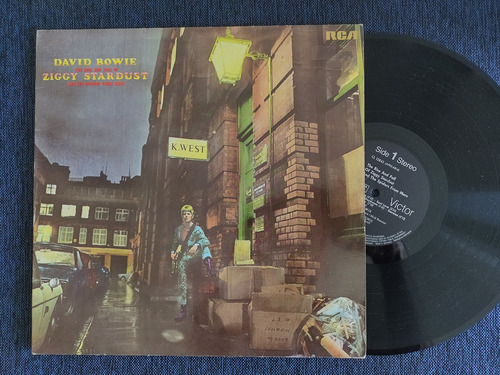 Vinilo David Bowie Ziggy Stardust Orig. Alemania 1983! Rca Estándar (Usado)