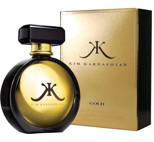Perfume Kim Kardashian Gold 3.4 Oz Edp Dama.