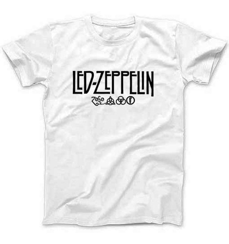 Remeras Led Zeppelin Rock Internacional Vinilo Textil