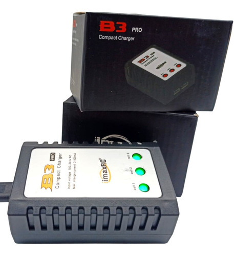 Carregador B3 Pro Max Para Bateria Lipo Lion Bi Volt Nfe