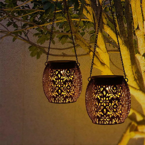 Lanterna Solar: Luz 2 Em 1 Para Jardim E Pátio