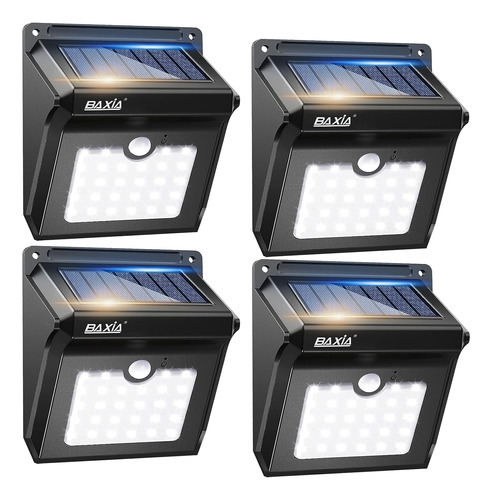 Bx-sl-101 Luces Solares Al Aire Libre 28 Led Luces De S...