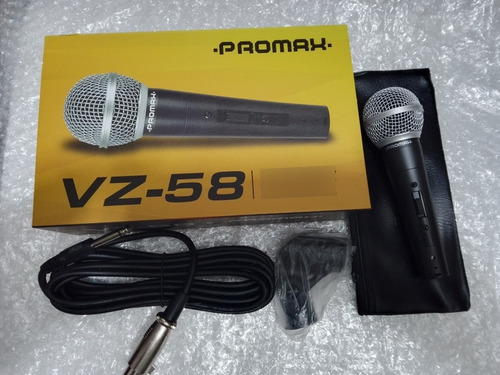 Micrófono Profesional Promax Vz 58