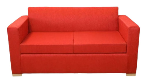 Sillon Cubo 2 Cuerpos Chenille/ Patas De Madera  