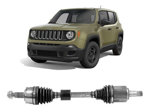 Semi Eixo Jeep Renegade 1.8 Até 2020 4x2 Automática Esquerdo