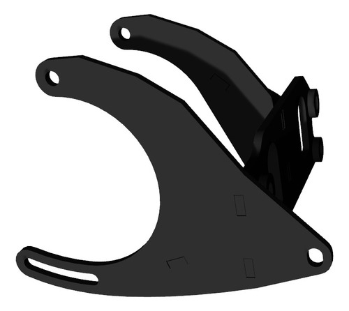 Suporte Compressor Opala Denso 6p Para Balanceiro Roletado