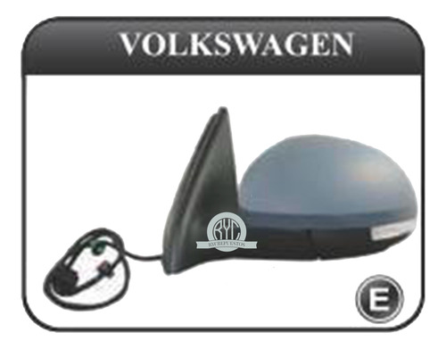 Espejo Izquierdo Volkswagen Tiguan 2012/2015 Electrico