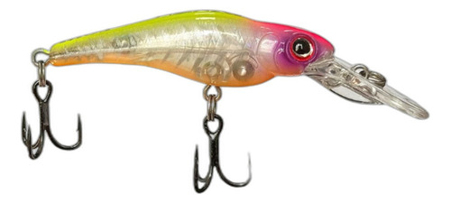 Isca Artificial Lori Laker 55 Meia-água Sinking - Cor Tequila