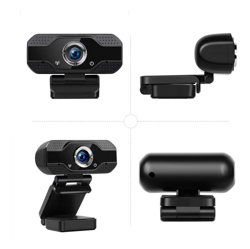 1080p Hd Webcam Usb Câmera De Computador Laptop Clip-on Pc W
