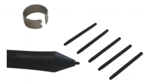 10 Peças Caneta Recargas Gráficos Tablet Nibs De Borracha