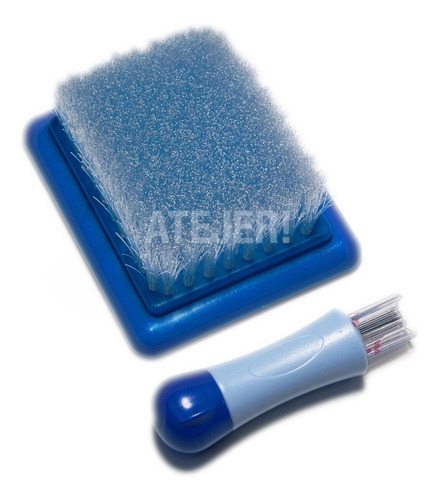 Imagen 6 de 10 de Kit Combo Aguja Punzón De 7 Agujas + Base Para Fieltro