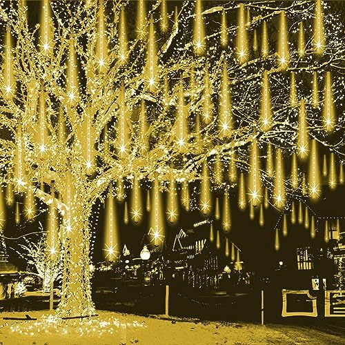P Luces De Lluvia De Meteoritos Luces Navideñas Al Aire