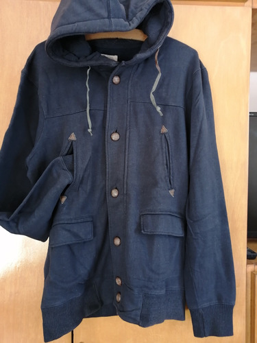 Campera Pull&bear L Azul 