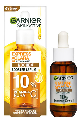 Garnier Skinactive Serum Express Aclara Viatamina C Noche 