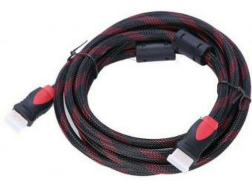 Cable Hdmi Doble Filtro 5 Metros, Punta De Cobre