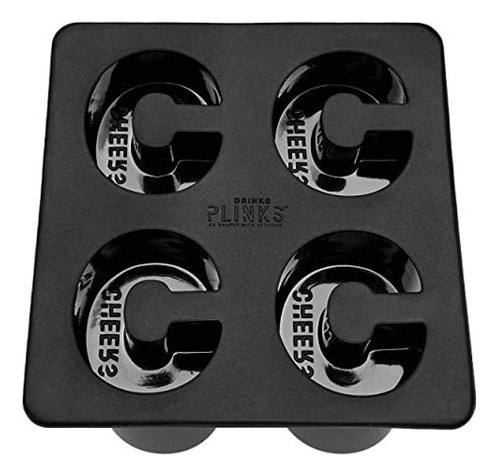Drinksplinks Moldes De Silicona G Para Hielo, Bandejas De Mo