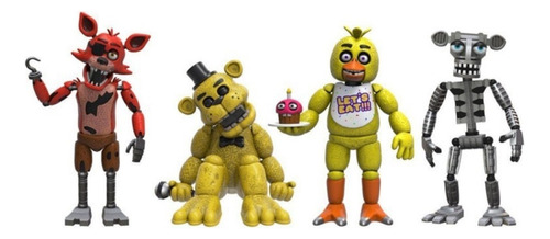 Juego De 4 Unidades De Five Nights At Freddy, Bonitas Maquet