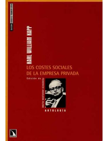 Libro Los Costes Sociales De La Empresa Privada