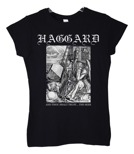 Polera Mujer Haggard And Thou Shalt Trust Metal Abominatron