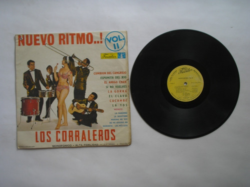 Lp Vinilo Los Corraleros Nuevo Ritmo Vol 2 Colombia 1968