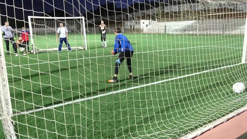 Imagen 6 de 10 de Porteria Futbol Estructura Acero 3.65 X1.99 Envio Mismo Dia