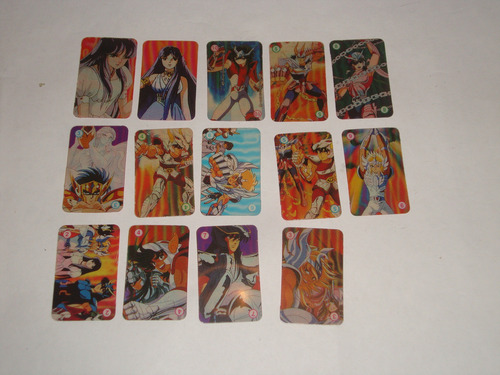Tazos Lote 14 Pakatelas Gamesa Caballeros Zodiaco (mr2023) (Usado)