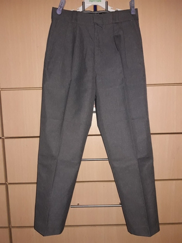 Pantalón Gris Niños Talla 14 Nuevo