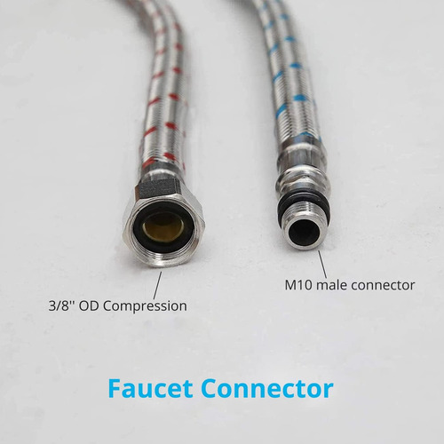 Conector De Llave, Vessel Fregadero Llave Acero Inoxida...