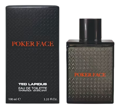 Poker Face De Ted Lapidus Edt 100ml Hombre/parisperfumes Spa