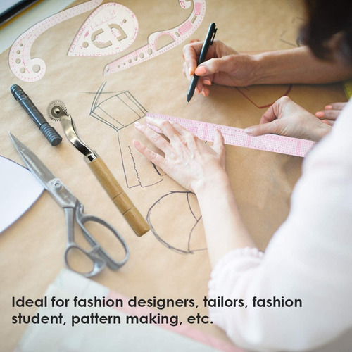 Reglas Patronaje Diseño Regla Francesa Sastre Modista Molde