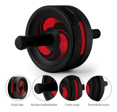 Imagen 2 de 7 de Rueda Abdominal Rueda De Ejercicio Abdominal Con Asa