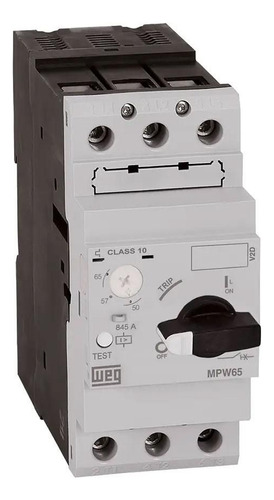 Kit 4un.disjuntor-motor Circuit Breaker Mpw65-3-u050 40-50 A Frequência 60hz 380v