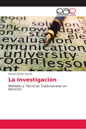 Libro: La Investigación: Métodos Y Técnicas Tradicionales En
